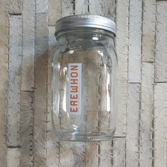 Erewhon Glass Mason Jar - Picture 1 of 5